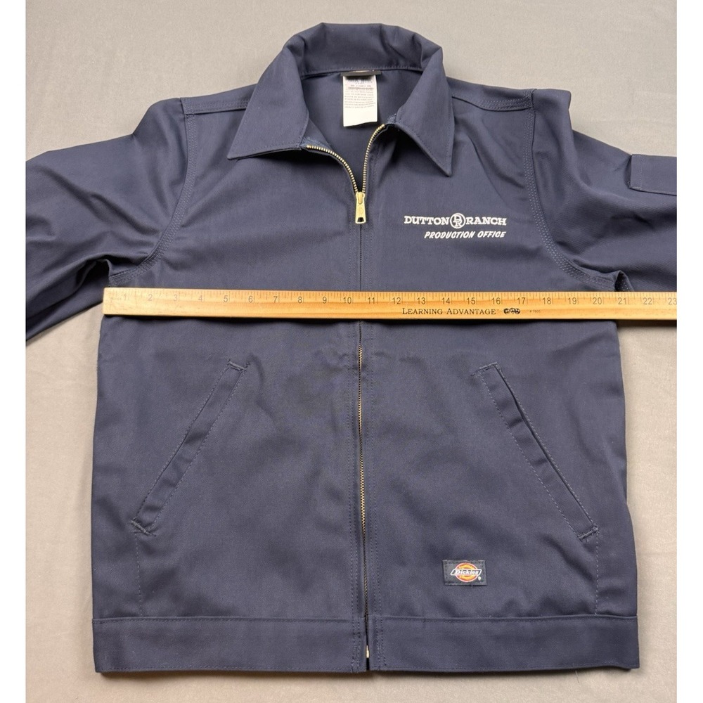 Dickies Eisenhower Jacket Unlined Men's Small Navy NWT Dutton Ranch Logo - Picture 12 of 16